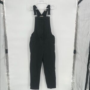 Madewell Women's Black Denim Overalls Size Large